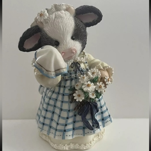 Enesco Other - Vintage Mary’s Moo Moos Wedding Figurine Enesco